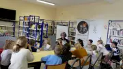 Atelier dessin avec Nathalie Choux à la bibliothèque de Jonquières