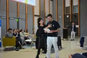 Atelier d'éloquence au lycée du Barp pour préparer le grand oral