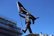 Banksy dévoile une statue surprise en plein cœur de Londres