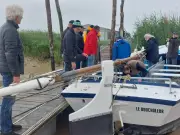 Brocante à Charron pour financer l'entretien du Boucholeur