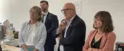 Bruno Bonnell vante l'innovation lozérienne lors de sa visite à Mende