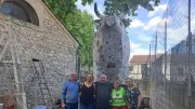 Caissargues : le taureau de fuego renaît sous les mains des bénévoles