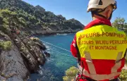 Calanques : les pompiers s'entraînent au secours en falaise