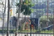 Camion en feu sur la RM 202 à Nice : explosions et perturbations
