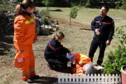 CCFF et pompiers s'entraînent ensemble avant la saison des feux de forêt