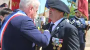 Christian Dejosso décoré de la médaille de la Paix à Vendargues