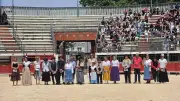 Clôture du projet pédagogique Camargue aux arènes de Vauvert