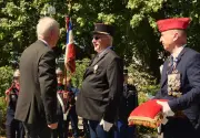 Commémoration du 8 mai 1945 à Mussidan : Gaëtan Lejeune décoré