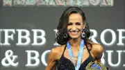 Corinne Alonso sacrée championne d'Europe de bodybuilding en bikini fitness