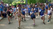 Courses enfants de la Pentecôte aux Cordeliers le 24 mai