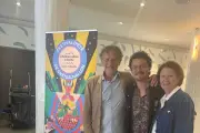 Damien Droin, fondateur du cirque Hors Surface, chevalier des Arts et des Lettres