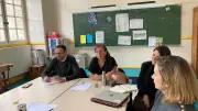 David Belliard en tournée dans les écoles du XIe pour restaurer la confiance
