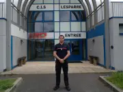 David Branellec, nouveau chef des pompiers de Lesparre-Médoc