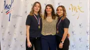 Deux meilleures apprenties de France en coiffure à Gourdon