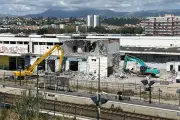 Démolition du MIN de Nice pour la future gare TGV aéroportuaire
