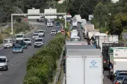 Embouteillage monstre de 14 km sur l'A8 entre Antibes et Nice ce lundi