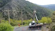 Enedis enterre une ligne électrique pour protéger le gypaète barbu dans la vallée de la Dourbie