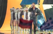 Eurovision : un manifestant crie « Stop au génocide » lors de la prestation d'Israël