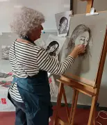 Exposition annuelle d'Arts et loisirs du Teich : le dessin à l'honneur