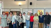 Exposition colorée des élèves de l'Atelier de créativité à Saint-Nazaire