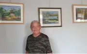 Exposition de Raymond Ganot : les paysages de Dordogne au pastel