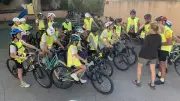Fabrègues : les écoliers de CM2 bouclent un périple à vélo de 30 km