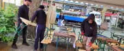 Feria d'Alès : le démontage des bodegas bat son plein