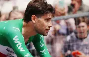 Ganna remporte le contre-la-montre du Giro, Eulalio garde le maillot rose