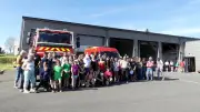 Grandrieu : succès de la randonnée des pompiers avec plus de 100 participants