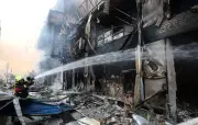 Guerre en Ukraine : 4 morts, 100 blessés dans des bombardements russes massifs