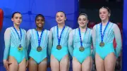 Gymnastes védasiennes : bronze et montée en Nationale 1