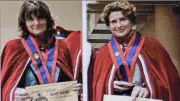 Hommage aux femmes viticultrices à Béziers par la confrérie Sant Andiu