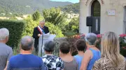 Hommage aux résistants lors de la Journée nationale de la Résistance aux Salles-du-Gardon