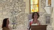 Inauguration des travaux de la chapelle des Pénitents à Cournonterral