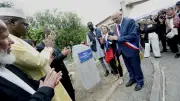 Inauguration émouvante du square Aboubakar Cissé à La Grand-Combe