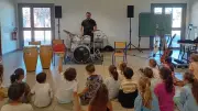 Initiation musicale à l'école Saint-Exupéry de Cazouls-lès-Béziers