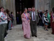 Jade Fouet couronnée 99e rosière à Saint-Trélody, une tradition centenaire