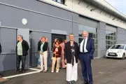 Jean-Louis Masson en visite à Flayosc : centre technique, école et potager