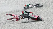 Johann Zarco donne des nouvelles après sa grave chute en Catalogne