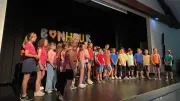 La chorale de l'école enchante le public à Lézignan-la-Cèbe