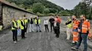La RD297 à La Pise : chantier dans les temps malgré les perturbations