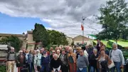Le club du Lirou en excursion au Somail sur le canal du Midi