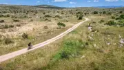 Le PNR des Grands Causses étend son espace gravel jusqu'au lac du Salagou
