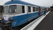 Le train bleu du Sud reprend la ligne des Cévennes cet été