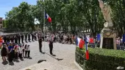 Les enfants de l'école Aubrac animent la commémoration du 8-Mai à Pignan