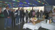 Les forains offrent un apéritif d'honneur à la Ville de Saint-Affrique