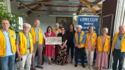 Lions Club remet 6 000 € à deux associations pour enfants handicapés