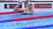 Léon Marchand remporte le 400 m 4 nages à Fort Lauderdale