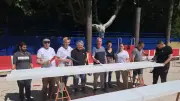 Lou Saquetoun prépare les arènes pour la feria de Caissargues