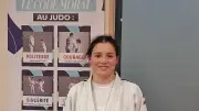 Louise Chambon, nouvelle ceinture noire au Judo club floracois